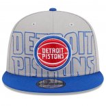 Gorra Detroit Pistons 2023 NBA Draft 9FIFTY Gris