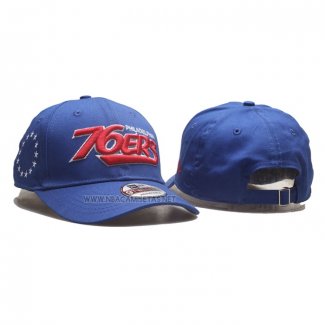 Gorra Philadelphia 76ers Adjustable Throwback 9TWENTY Azul