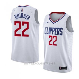 Camiseta Los Angeles Clippers Miles Bridges NO 22 Icon 2018 Azul