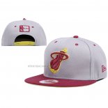 Gorra Miami Heat Adjustable 9FIFTY Snapback Gris