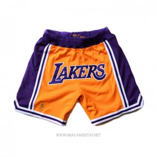 Pantalone Los Angeles Lakers Violeta Amarillo