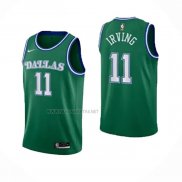 Camiseta Dallas Mavericks Kyrie Irving NO 11 Classic Verde