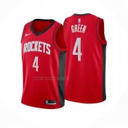 Camiseta Houston Rockets Jalen Green NO 4 Icon 2024-25 Rojo