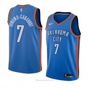 Camiseta Oklahoma City Thunder Timothe Luwawu-Cabarrot NO 7 Icon 2018 Azul