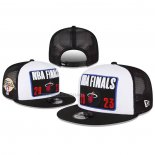 Gorra Miami Heat 2023 NBA Finals Banco Negro