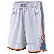 Pantalone Oklahoma City Thunder 2017-18 Blanco