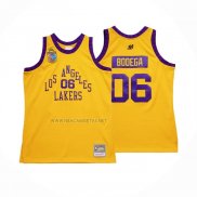 Camiseta Los Angeles Lakers x Bodega NO 06 Amarillo