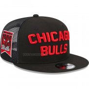 Gorra Chicago Bulls Stacked Script 9FIFTY Snapback Negro