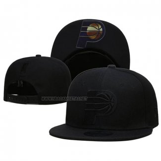 Gorra Indiana Pacers Black On Black 9FIFTY Snapback Negro