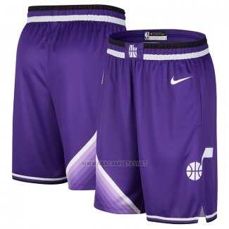 Pantalone Utah Jazz Ciudad 2023-24 Violeta