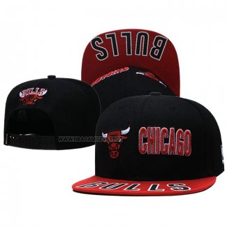 Gorra Chicago Bulls Adjustable Snapback Negro