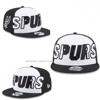 Gorra San Antonio Spurs 9FIFTY Blanco Negro