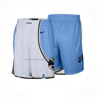 Pantalone Atlanta Hawks Ciudad 2024-25 Blanco