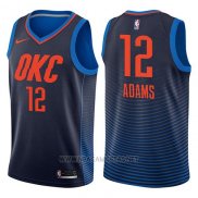 Camiseta Oklahoma City Thunder Steven Adams NO 12 Statement 2017-18 Azul