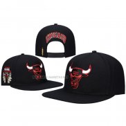 Gorra Chicago Bulls Adjustable NBA Finals Champions Negro