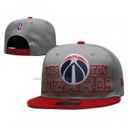 Gorra Washington Wizards 2023 NBA Draft 9FIFTY Snapback Rojo Gris