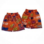 Pantalone New York Knicks Slap Sticker 2024 Naranja