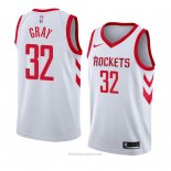 Camiseta Houston Rockets Rob Gris NO 32 Association 2018 Blanco