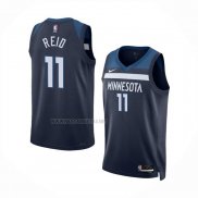 Camiseta Minnesota Timberwolves Naz Reid Edwards NO 11 Icon Azul