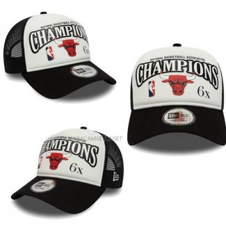 Gorra Chicago Bulls League Champions A-Frame Blanco