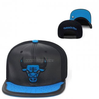 Gorra Chicago Bulls Mitchell & Ness Day One Snapback Negro Azul