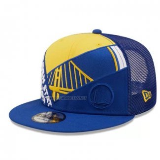 Gorra Golden State Warriors 9FIFTY Trucker Snapback Azul