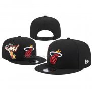 Gorra Miami Heat Adjustable New Era 9FIFTY Negro