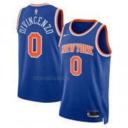 Camiseta New York Knicks Donte Divincenzo NO 0 Icon Azul