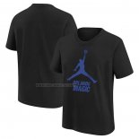 Camiseta Manga Corta Orlando Magic Essential Jumpman Negro