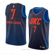 Camiseta Oklahoma City Thunder Timothe Luwawu-Cabarrot NO 7 Statement 2018 Azul