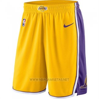 Pantalone Los Angeles Lakers Icon 2018-19 Amarillo