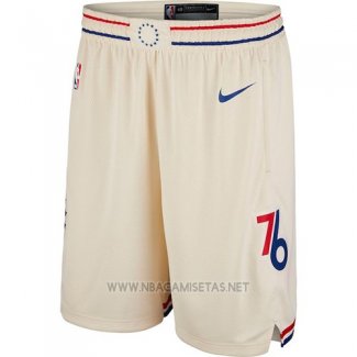 Pantalone Philadelphia 76ers Ciudad 2017-18 Amarillo