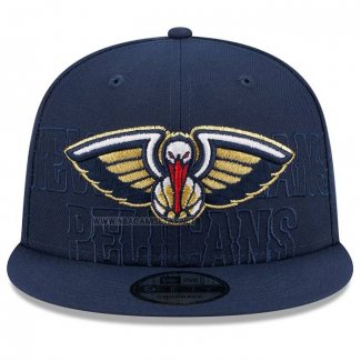 Gorra New Orleans Pelicans 2023 NBA Draft 9FIFTY Snapback Azul