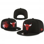 Gorra Chicago Bulls Adjustable Icon 9FIFTY Negro