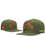 Gorra Los Angeles Lakers Dusty 50th Team Anniversary Verde Militar