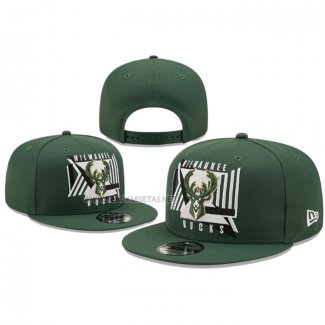 Gorra Milwaukee Bucks Adjustable Shapes 9FIFTY Snapback Verde