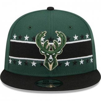 Gorra Milwaukee Bucks Stars 9FIFTY Snapback Verde