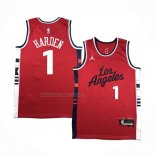 Camiseta Los Angeles Clippers James Harden NO 2 Statement 2024-25 Rojo