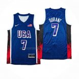 Camiseta USA 2024 Kevin Durant NO 7 Azul1