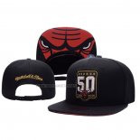 Gorra Chicago Bulls Adjustable Mitchell & Ness 1966-2016 Negro