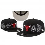 Gorra Chicago Bulls Paisley 9FIFTY Negro