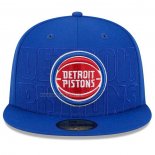 Gorra Detroit Pistons 2023 Dtaft 9FIFTY Azul