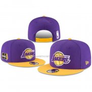 Gorra Los Angeles Lakers 2020 Finals Violeta Amarillo