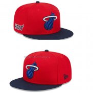 Gorra Miami Heat New Era Rojo Azul