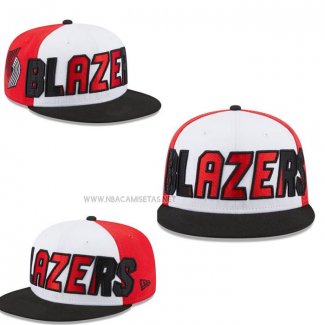 Gorra Portland Trail Blazers 9FIFTY Blanco Rojo Negro