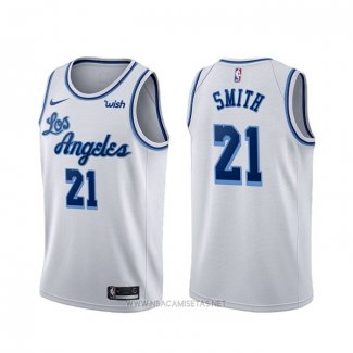 Camiseta Los Angeles Lakers J.r. Smith NO 21 Classic 2020 Blanco