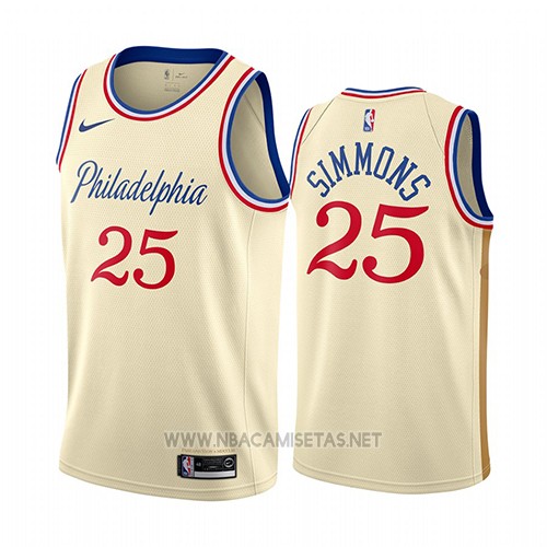 ben simmons cream jersey